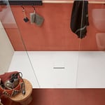 Villeroy&boch - Receveur antidérapant 120 x 80 villeroy et boch Squaro Infinity quaryl rectangle edelweiss