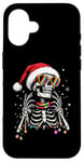 iPhone 16 Christmas Skeletor With LGBT-Q Sunglasses Pride Christmas Case