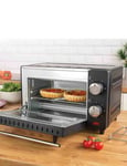 Quest 9 litre mini Oven and Grill, 100-230, Timer Auto Shut, Temperature Control