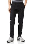 Dockers Men's SMART 360 FLEX CHINO TAPERED Pants, Black (Black 0013), 36W / 34L