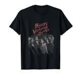 Buffy The Vampire Slayer Distressed Vintage Slayer Group T-Shirt