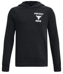 Sweatshirt med huva Under Armour Project Rock Rival Fleece 1380207-001 Storlek YXL 757