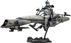 Star Wars The Clone Wars Figurine 1/6 Commander Appo & Barc Speeder 3