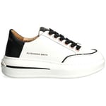 Baskets Alexander Smith  Baskets Lancaster Femme Blanc Noir