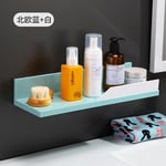 Self-Adhesive Bathroom Organizer Shelf Washroom Rack For Shampoo Toiletries NEW