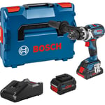 Perceuse-visseuse à percussion 18V gsb 18V-110 c + 2 batteries Procore 5,5Ah + chargeur Bosch 06019G030C