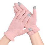 AovYoo Cotton Gloves for Eczema, Moisturising Gloves Dry Hands Touchscreen, SPA, Hand Care, Eczema Gloves for Women Men (S)