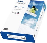 Tecno Superior Lot De 500 Feuilles De Papier Pour Imprimante Et Photocopieuse Blanc 80 G/M² Format A4