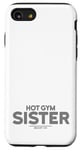 Coque pour iPhone SE (2020) / 7 / 8 Hot Gym Sister Gris Bodybuilding Fitness Entraînement Femmes Gym