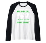 We All Love Animals Why Do We Call Some Pets And Others Dinn Raglan Baseball Tee