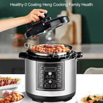 1050W Electric Pressure Cooker Multi-Purpose 6 Litre 10-in-1 Digital Screen UK