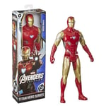 MARVEL AVENGERS - Titan Hero Series - Figurine de collection Iron Man de 30 cm -