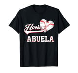 Ice Hockey Abuela Family Hockey Player Men Women Xmas T-Shirt