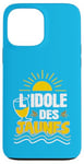 Coque pour iPhone 13 Pro Max L'idole des Jaunes Humour Fleur d'Anis Apéro Pastaga