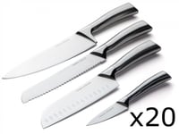 Orrefors Jernverk Knivset 4 knivar, Stål, 20-pack