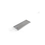 Filtre carbo metal 401 x 247 mm pour hotte recyclage Novy 7400090 Novy