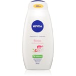 NIVEA Rose & Almond Oil moisturising shower gel 650 ml