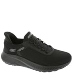 Skechers Bobs Hands Free Slip-ins Squad Chaos-Tough Walk-pour Homme Basket, Noir, 44 EU