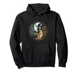 Celestial Sun And Moon Graphic Men Women Pullover Hoodie