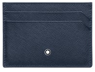 Montblanc Card Holder Sartorial Pocket 5cc Blue ID D