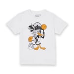 Space Jam Bugs And Daffy Tune Squad Kids' T-Shirt - White - 3-4 Years