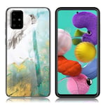 Samsung Fantasy Marble Galaxy A51 kuoret - Lentävä kyyhkynen Monivärinen