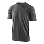 Troy Lee Designs Design Skyline Short Sleeve Jersey - Heather / Dark Grey Small Heather/Dark