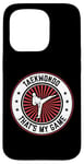 Coque pour iPhone 15 Pro Le taekwondo, c'est mon jeu - Taekwondo Fighter