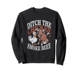 Barbeque Chicken BBQ Smoke Beef Funny Smoker Sweatshirt