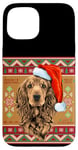 Coque pour iPhone 15 Enjoy Christmas New Year Present T-shirt, Xmas Santa Dog Fun