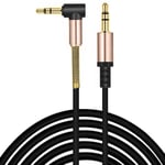 Aux Cable Audio Lead 3.5mm Jack to Jack Stereo Male for Car PC iPhone Headphone