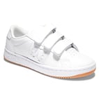 DC Shoes Femme Striker Basket, White Gum, 36 EU