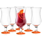 Glasmark 57-0032-0420- A570032-0420-5183_19 Lot de 6 verres à cocktail max 480 ml en bas orange