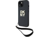 Fodral Dkny Dkhcp15mpbswsk Iphone 15 Plus 6,7" Svart/Svart Hårt Fodral Handledsrem Stock Logo