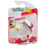 Pokémon Clip N Go - Fidough och Timer Ball (PKW3625)