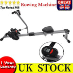 Home Gym Folding Magnetic Resistance Rowing Machine 12-gear Fitness Cardio UK