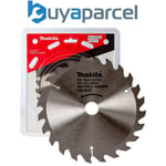 Makita D-03333 Circular Saw Blade 165 X 20 24 Teeth - Suits DSS611 DSS610 DHS680