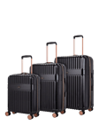 Rock Selene 8-Wheel Hard Shell Suitcase, Set of 3