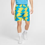 MENS NIKE JORDAN POOLSIDE 18CM (approx) SHORTS SIZE XL (CZ8536 446) BLUE/YELLOW