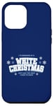 iPhone 12 Pro Max Dreaming Of A White Christmas Lyric Bing Crosby Case