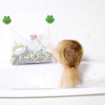 Mesh BABY BATH TIDY Rubber Plastic Toy Storage Wall Mounted Sucker Suction Cups