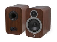 Q-Acoustics 3030i Bookshelf Speakers, Pair - Walnut