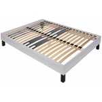 Altobuy - facilkit - Sommier Démontable 140x190cm Bois Blanchi