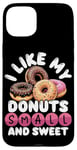 Coque pour iPhone 15 Plus Mini donuts I Like My Donuts Petits et Sucrés