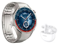 Huawei Watch GT5 PRO 46mm Titanium + Freebuds 5i White Gift Box