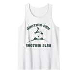 Vintage Retro Another Day Another Slay Cute Sleeping Bear Tank Top