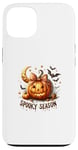 Coque pour iPhone 13 Spooky Season Pumpkin Autumn Vibes Cosy Season Fall