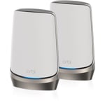 Netgear Orbi AX11000 Quad band Mesh WiFi 6E System [2 Pack]