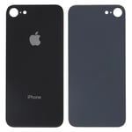 VITRE ARRIERE COMPATIBLE POUR APPLE IPHONE 8 NOIR