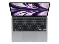 Apple Macbook Air - M2 - M2 8-Core Gpu - 8 Gb Ram - 256 Gb Ssd - 13.6" Ips 2560 X 1664 (Wqxga) - Wi-Fi 6 - Rymdgrå - Kbd: Int. Engelska